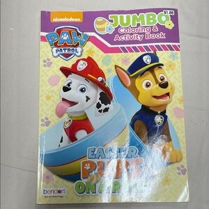 Nickelodeon Paw Patrol Easter Pups Coloring Book